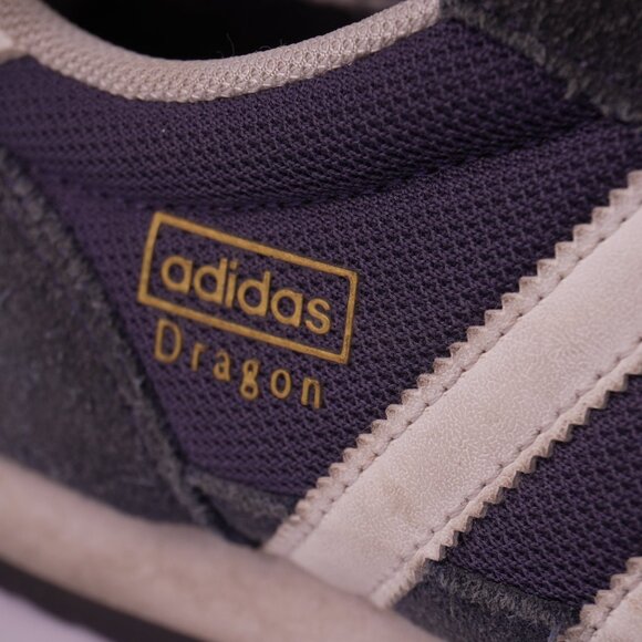 Adidas Dragon Sneakers Men’s Size 10 Retro Navy Suede Nylon Originals - Picture 2 of 15
